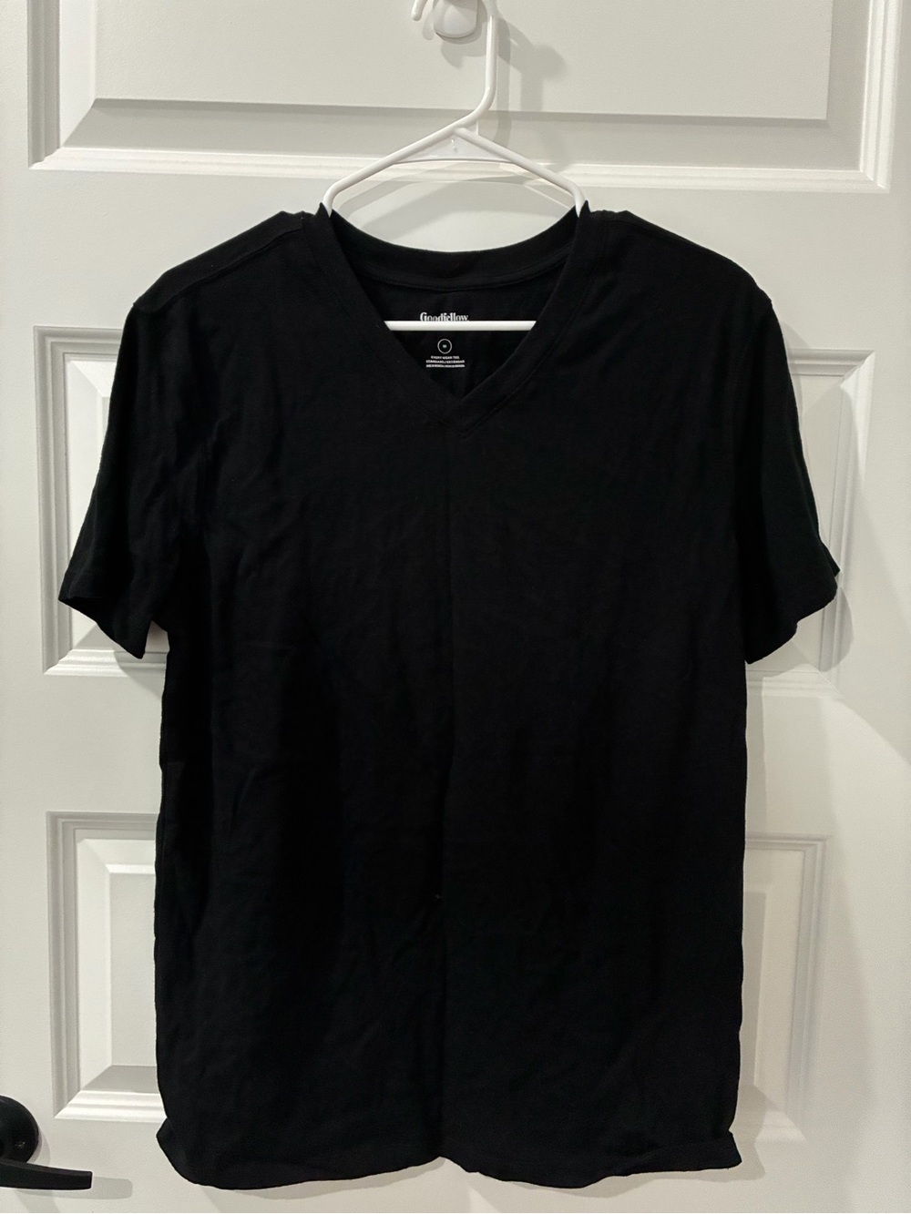 Goodfellow & Co Black V-Neck Short Sleeve Tee
